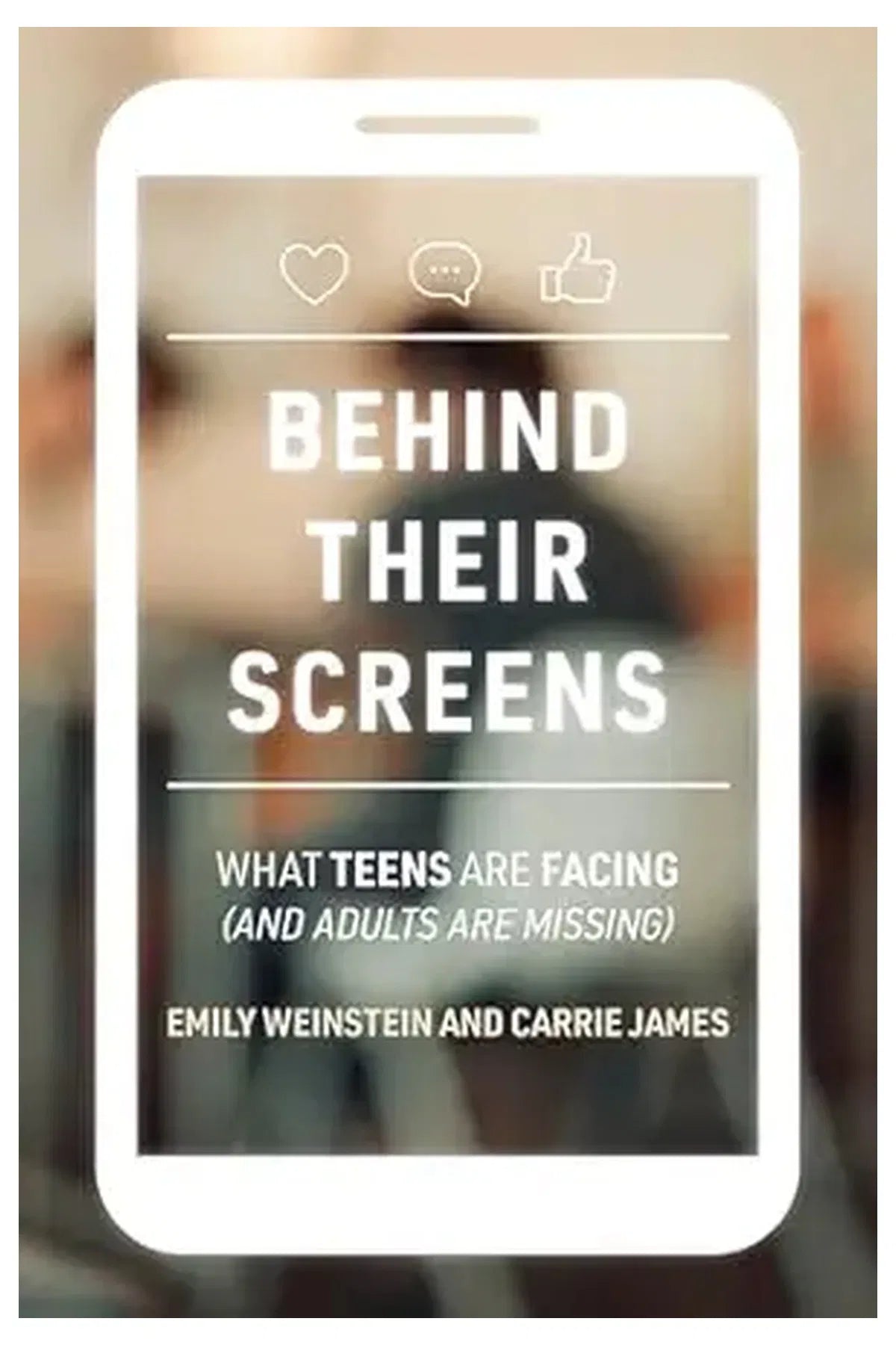 behind their screen