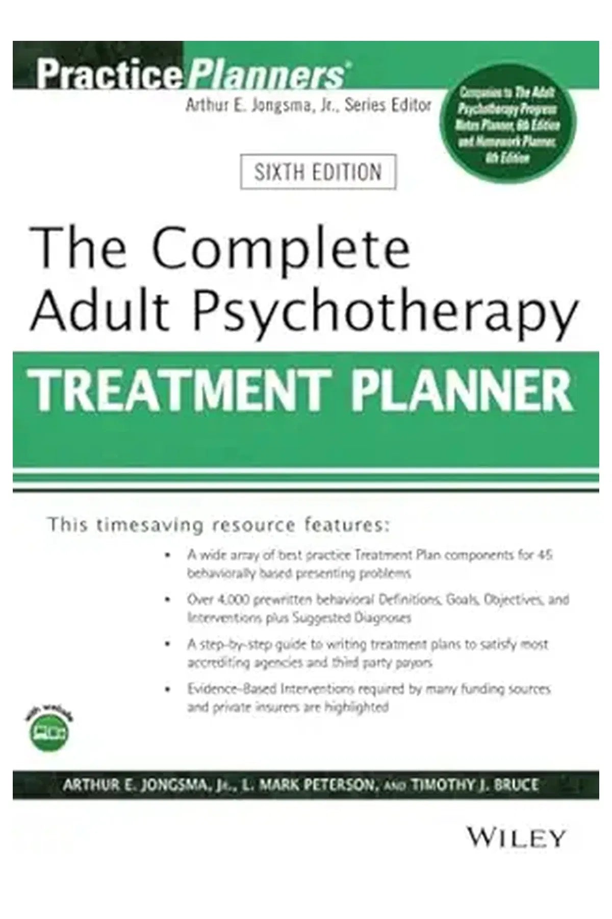 The Complete Adult Psychotherapy Treatment Planner (PracticePlanners)