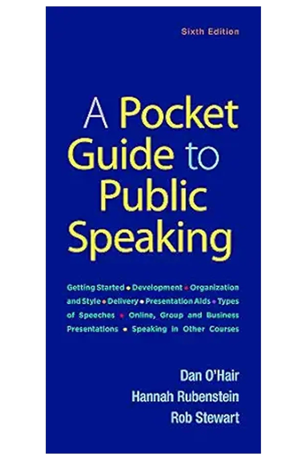 A Pocket Guide to Public Speaking